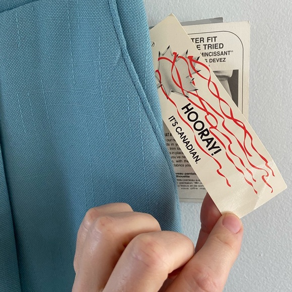 NWT Never Worn Vintage 70s/80s Tanjay Mint Pants - made in Canada - Picture 4 of 8